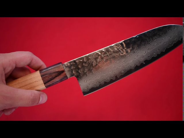 Sakai Takayuki VG10 33 Layer Damascus Gyuto Japanese Knife 210mm Keyaki (Japanese Elm) Handle