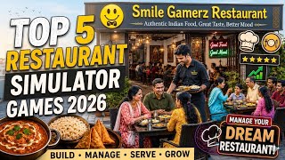 Top 5 Realistic Restaurant Simulator Games for Android 2026 || Best Restaurant Simulator Games 2026 screenshot 2
