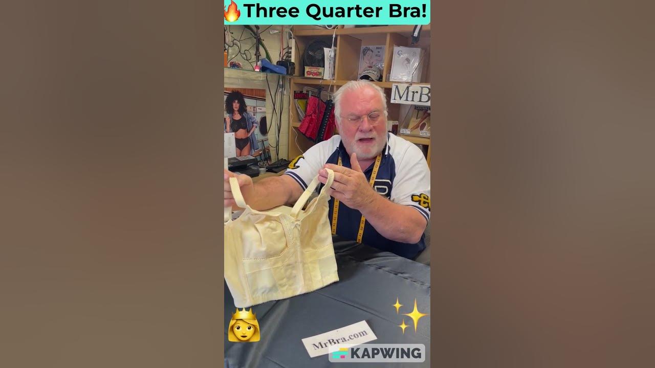 Three Quarter Bras, an unusual bra by MrBra! 