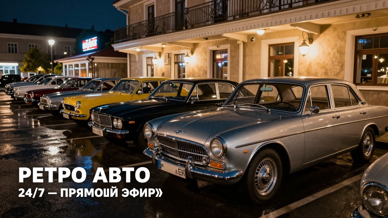 Ретро Авто LIVE 24/7 — Классические Машины, Которые Невозможно Забыть