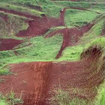 story wa naik motor trail keren