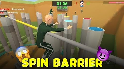 Spin Barrier | Crab Game | Squid Game Android Version | Playing Crab Challenge | Survival Challenges