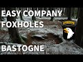 The Real Easy Company Foxholes Bois Jaques - Bastogne
