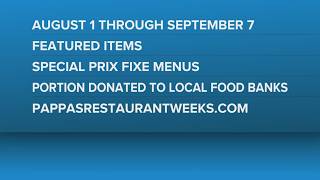 Pappas Restaurant Weeks kicks off this weekend