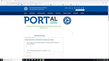 BAP Salmon Farm Application Tutorial
