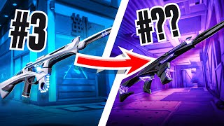 Ranking EVERY Phantom Skin in Valorant From WORST to BEST!