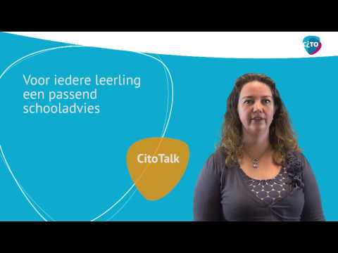 CitoTalk: Passend Schooladvies