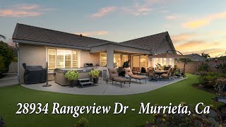 28934 Rangeview Dr - Murrieta, CA