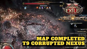 High-Level Endgame Mapping: T9 Corrupted Nexus | PoE 2 Chronomancer
