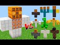 GOLEM DE HIERRO ALFA MUTANTE contra todos los jefes de Minecraft - Batalla de mods video
