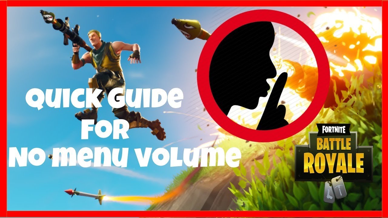 How To Switch Fortnite Menu Music Quick Guide To Turning Menu Music Off In Fortnite Fortnite Battle Royale Youtube