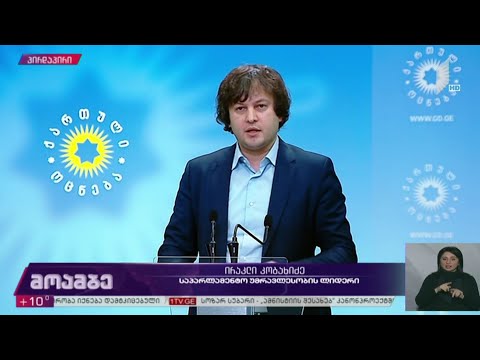 ბრიფინგი „ქართულ ოცნებაში“