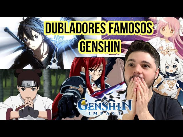 ESPECIAL: As estrelas do anime na dublagem de Genshin Impact