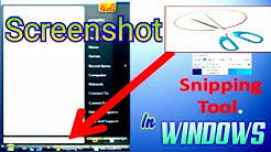 Cara Screenshot Di Laptop Dengan Snippingtool - Durasi: 7.50. 