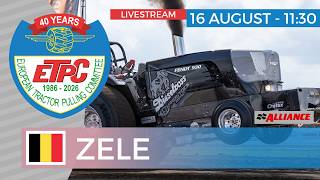 Tractorpulling Zele EC - Sunday | ETPC livestream