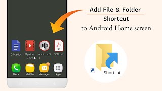 Add File & Folder Shortcuts to Home Screen on Android screenshot 1