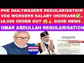 Dailywagers Regularisation Order out phe Dailywagers protest😱✅🔥 #dailywagersdoublesalary #sposalary