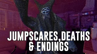 All Jumpscares, Deaths & Endings  Fears to Fathom Episode 4 Ironbark Lookout