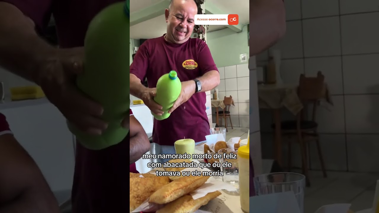 Habilidade ao servir vitamina SEM DESPERDIÇAR UMA GOTA viraliza nas redes