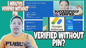 How to verify your Adsense without PIN in just (5 )Minutes||Full tutorial