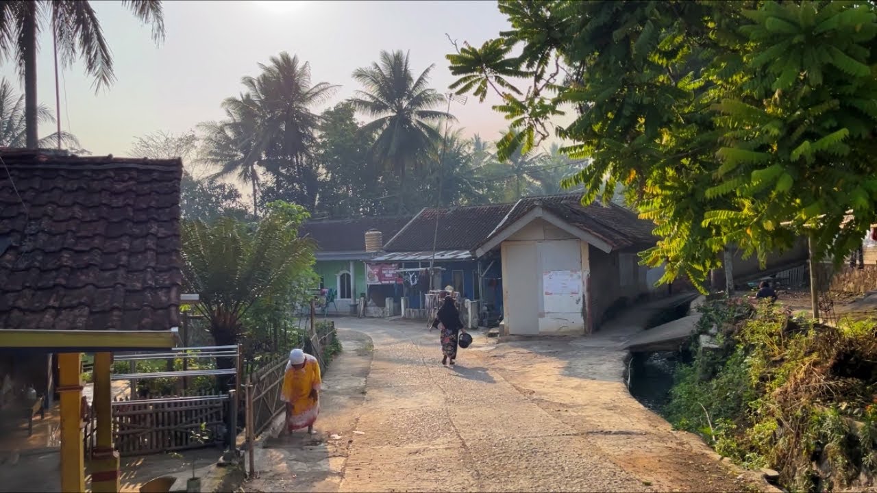 Suasana Pedesaan Kampung Cikarag Mekarsari Cibatu Yg Asri Dan Subur Bikin Betah