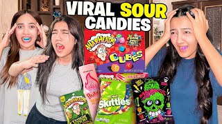 Eating the World’s SOUREST Candy!! 😱| Tabiyat Khraab Hogai🤮| Roasting My Sisters Again 🤣|Sistrology 