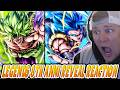 ULTRA Gogeta & LR Broly Animations Are INSANE!!! Dragon Ball Legends 8th Anniversary Reaction!