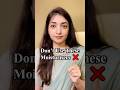 Don&rsquo;t Use These Moisturisers ❌