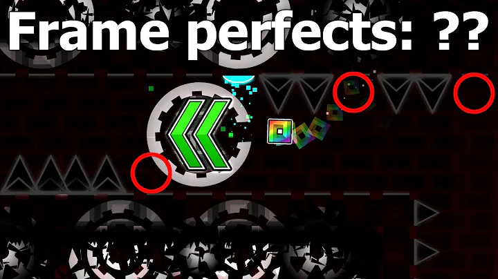 Silent Clubstep with Frame Perfects counter — Geometry Dash