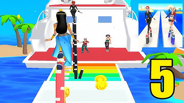 Dancing Race - All Levels 51-60 💃👸👠 Gameplay (Android, iOS) Max Level