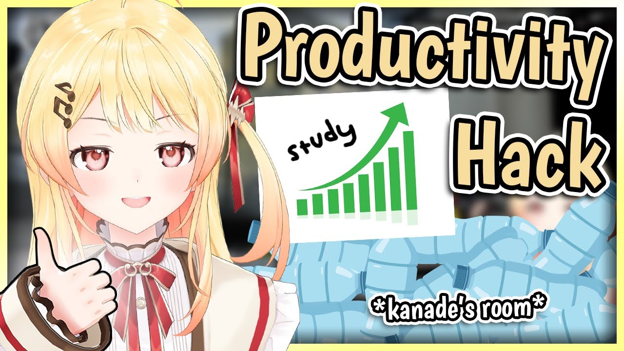 Kanade's 𝖰̶𝗎̶𝖾̶𝗌̶𝗍̶𝗂̶𝗈̶𝗇̶𝖺̶𝖻̶𝗅̶𝖾̶ Genius Trick to Stop Procrastination【Otonose Kanade Clips】