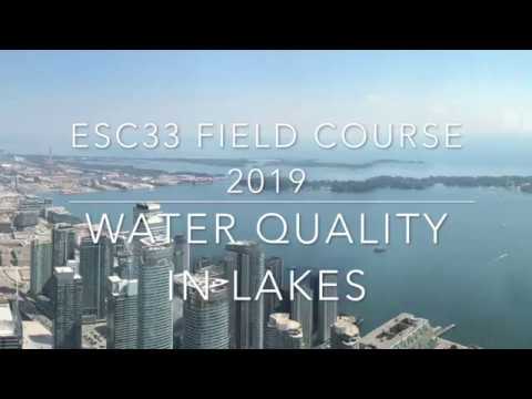 Field course ESC33 at UTSC in fall 2019