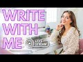 Write With Me LIVESTREAM ✍️✨ super chill writing session