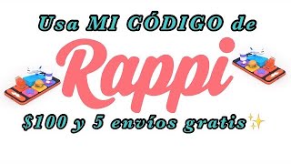 MI CÓDIGO DE RAPPI! 💖