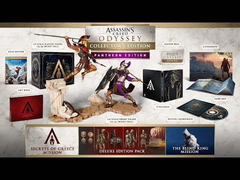 Видео: Assisein Creed Odyssey има над четири специални издания