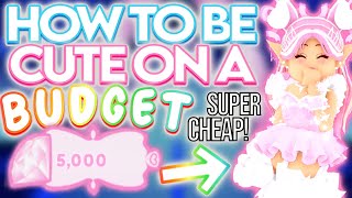 How To Look Cute On A Budget In Royale High 5,000 Diamond Budget Tricks Roblox Royale High Tips