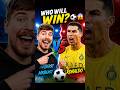 How Many People To Stop Ronaldo ⚽😱 || #mrbeast #viral #youtubeshorts #cr7 #ronaldo