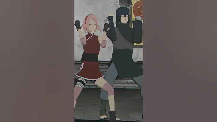 【 MMD ナルト! - NARUTO 】— 정국 (Jung Kook) 'Seven .【 Sasuke & Sakura「サスサク」】#mmd #naruto #sasusaku #shorts