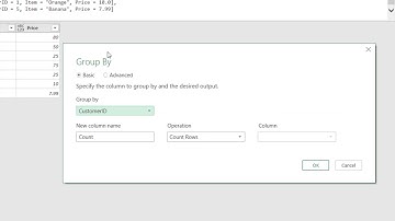 PowerQuery M Language   Table Group GroupBy Table to List