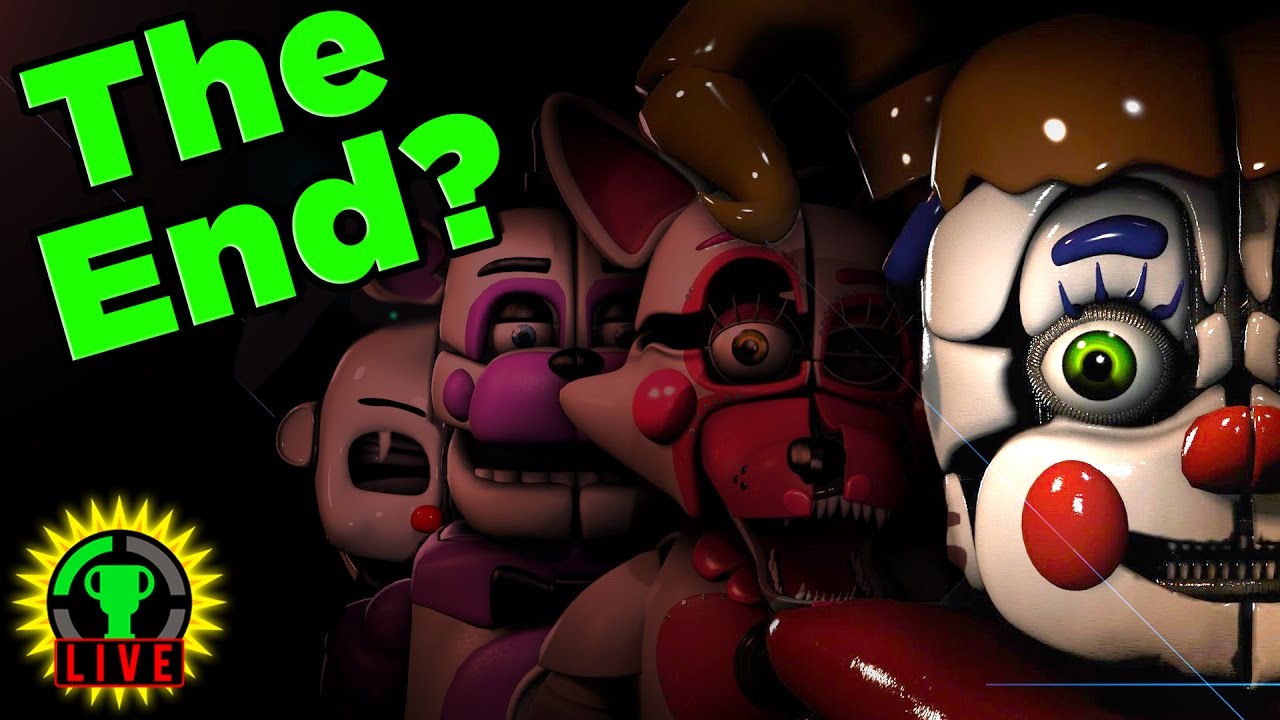 FNAF Sister Location: Stuffing Kids with Cupcakes! (Sister Location Ending)