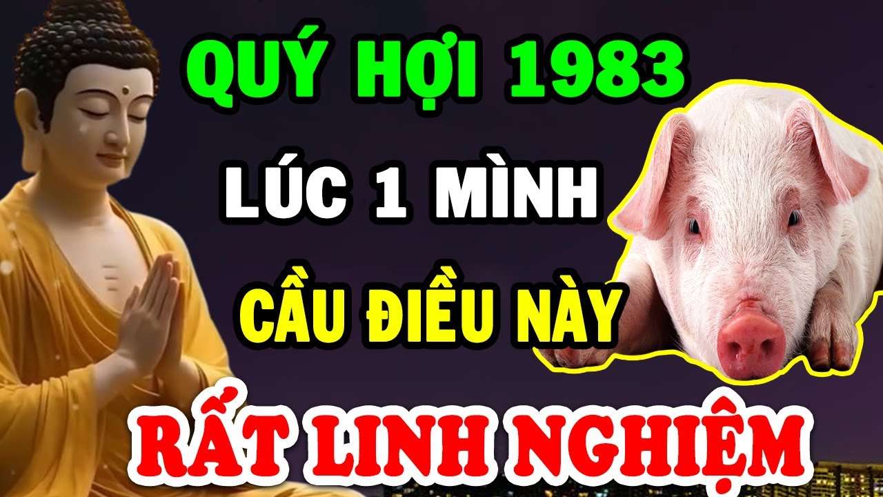 Quý Hợi 1983 Lúc 1 Mình Nhớ Cầu Điều Này Dễ Đổi Đời Giàu Nứt Đố Đổ Vách Sau 1 Đêm