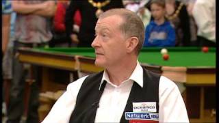 Fathers 4 Justice BBC 1 interview World Championship Snooker Steve Davis Information