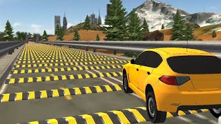 Car crash speed Bump car game ll Car crash gameplay screenshot 4