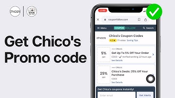 How to Get 25% off and Chico