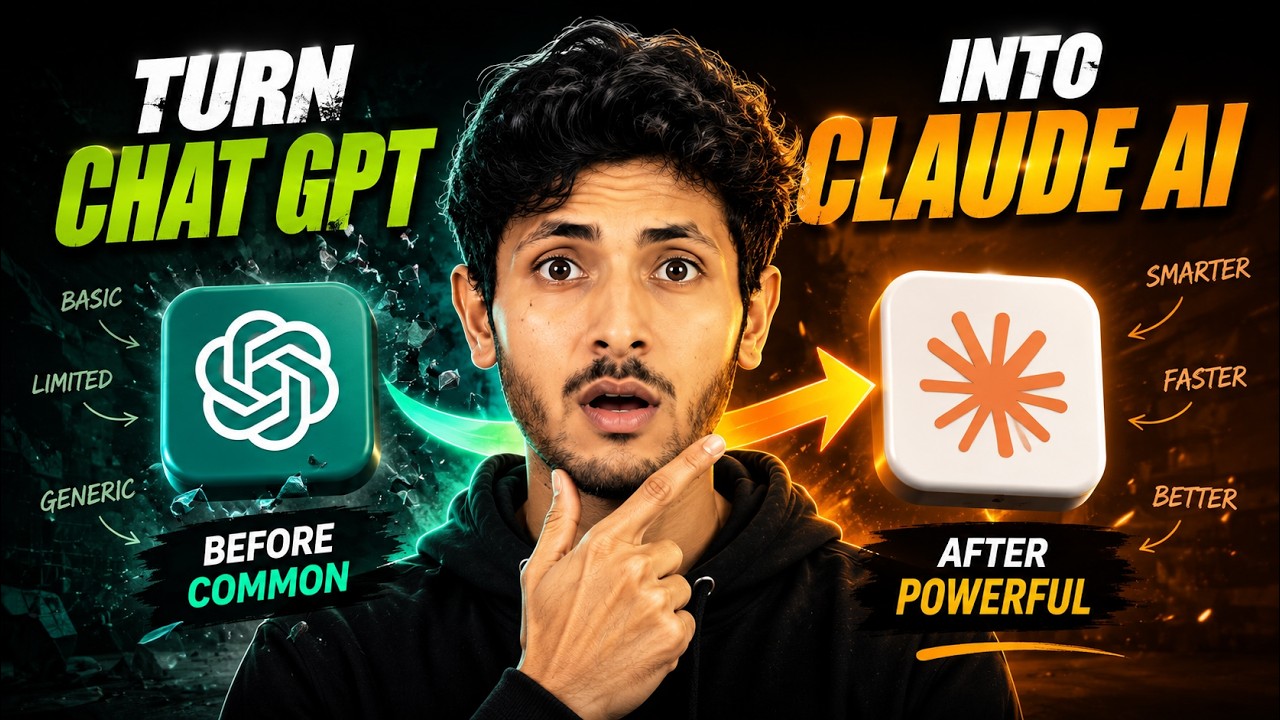 Turn Chat GPT into Claude Ai ( Experiment on AI )