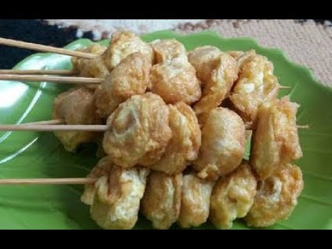 Resep Cara Membuat Pentol Goreng - YouTube