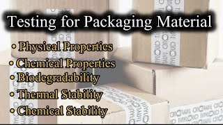 Testing For Packaging Material | 5 different methods for testing packaging material