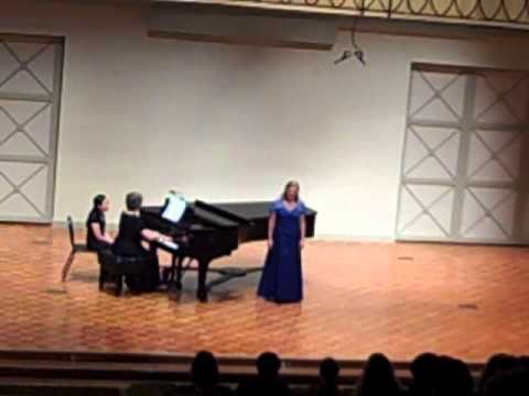 Green by Claude Debussy; Gwen Stembridge Senior Recital Converse College 9-10-10