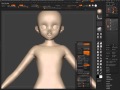 Chapter3-6　身体の作成② 各部のスカルプト（書籍 ZBrushフィギュア制作の教科書）