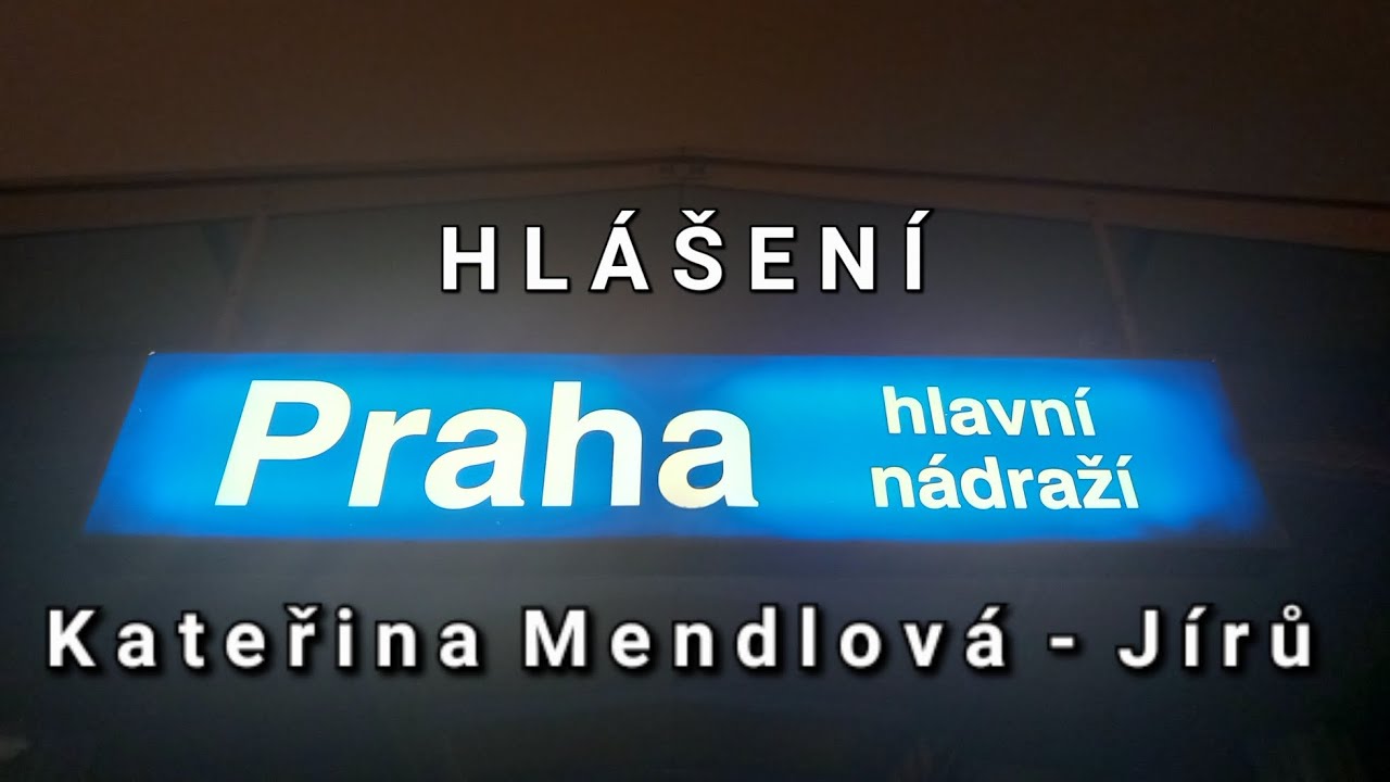 Hlášení - Praha hlavní nádraží [INISS]